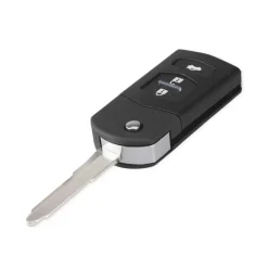 Discount Klapsleutelbehuizing 3 knops geschikt voor Mazda Autosleutelhoesjes