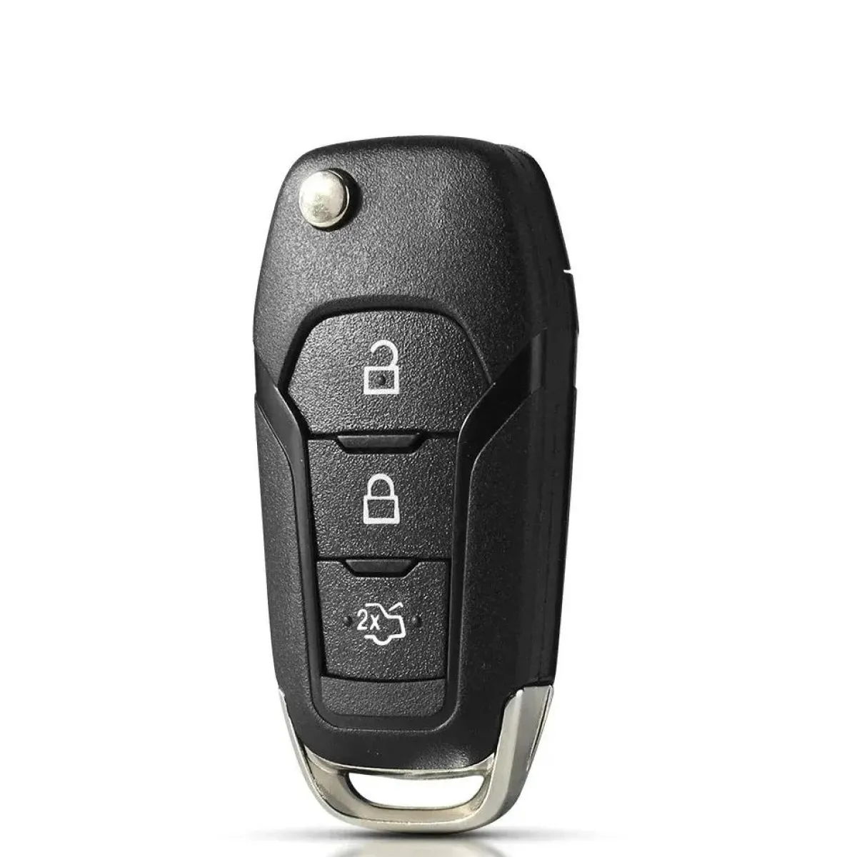 Hot Klapsleutelbehuizing 3 knops geschikt voor Ford Autosleutelhoesjes