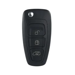 Hot Klapsleutelbehuizing 3 knops geschikt voor Ford Autosleutelhoesjes