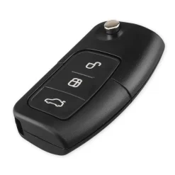 Klapsleutelbehuizing 3 knops geschikt voor Ford Autosleutelhoesjes
