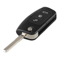 Klapsleutelbehuizing 3 knops geschikt voor Ford Autosleutelhoesjes