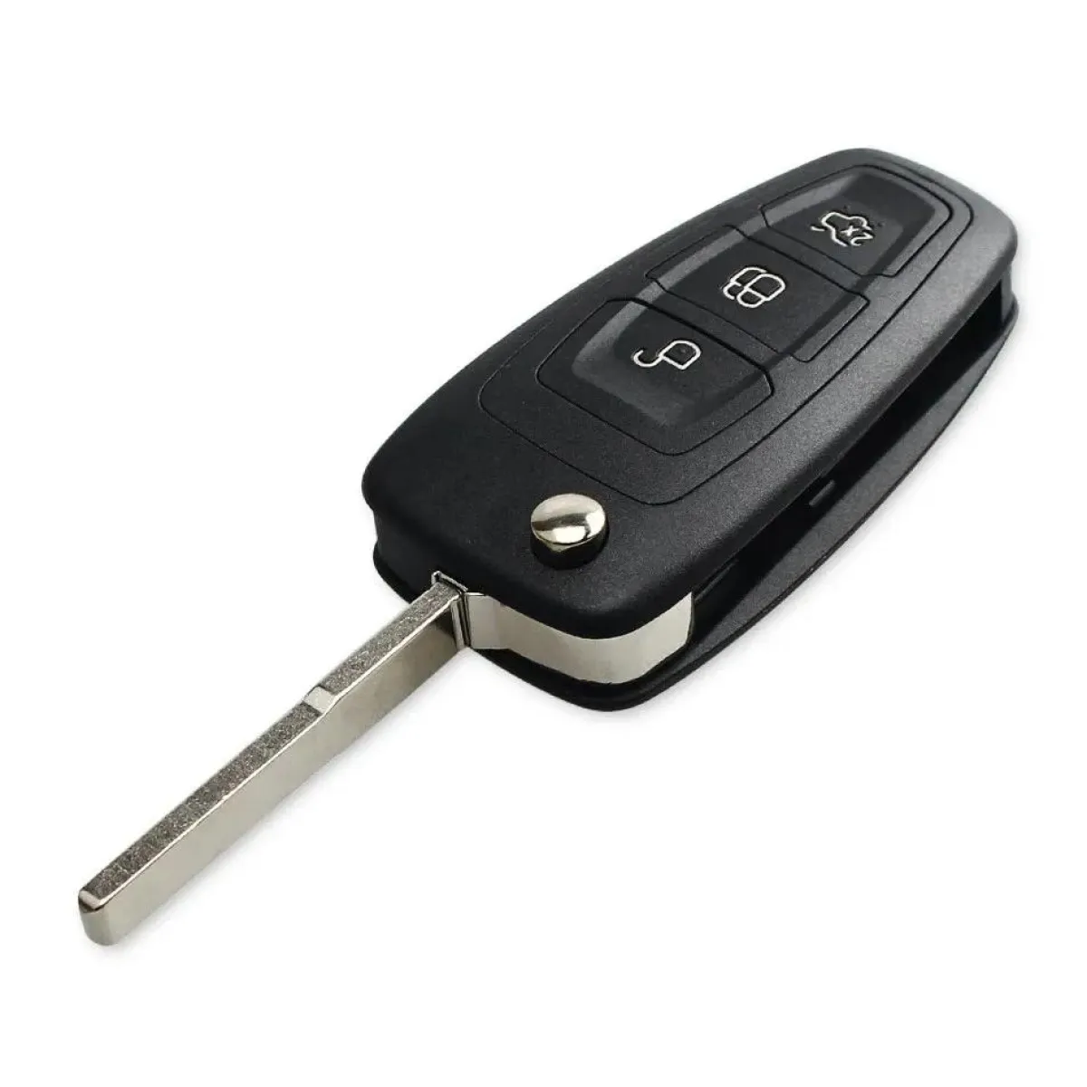 Outlet Klapsleutelbehuizing 3 knops geschikt voor Ford Autosleutelhoesjes