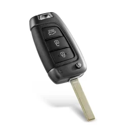 Sale Klapsleutelbehuizing 3 knops geschikt voor Hyundai Autosleutelhoesjes
