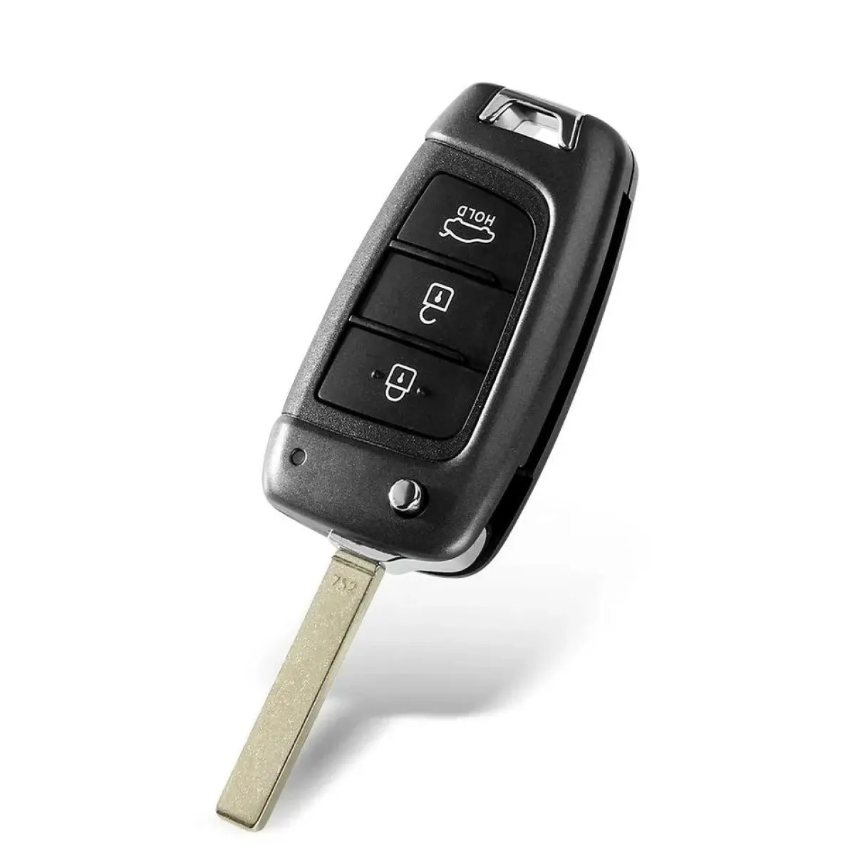 Sale Klapsleutelbehuizing 3 knops geschikt voor Hyundai Autosleutelhoesjes