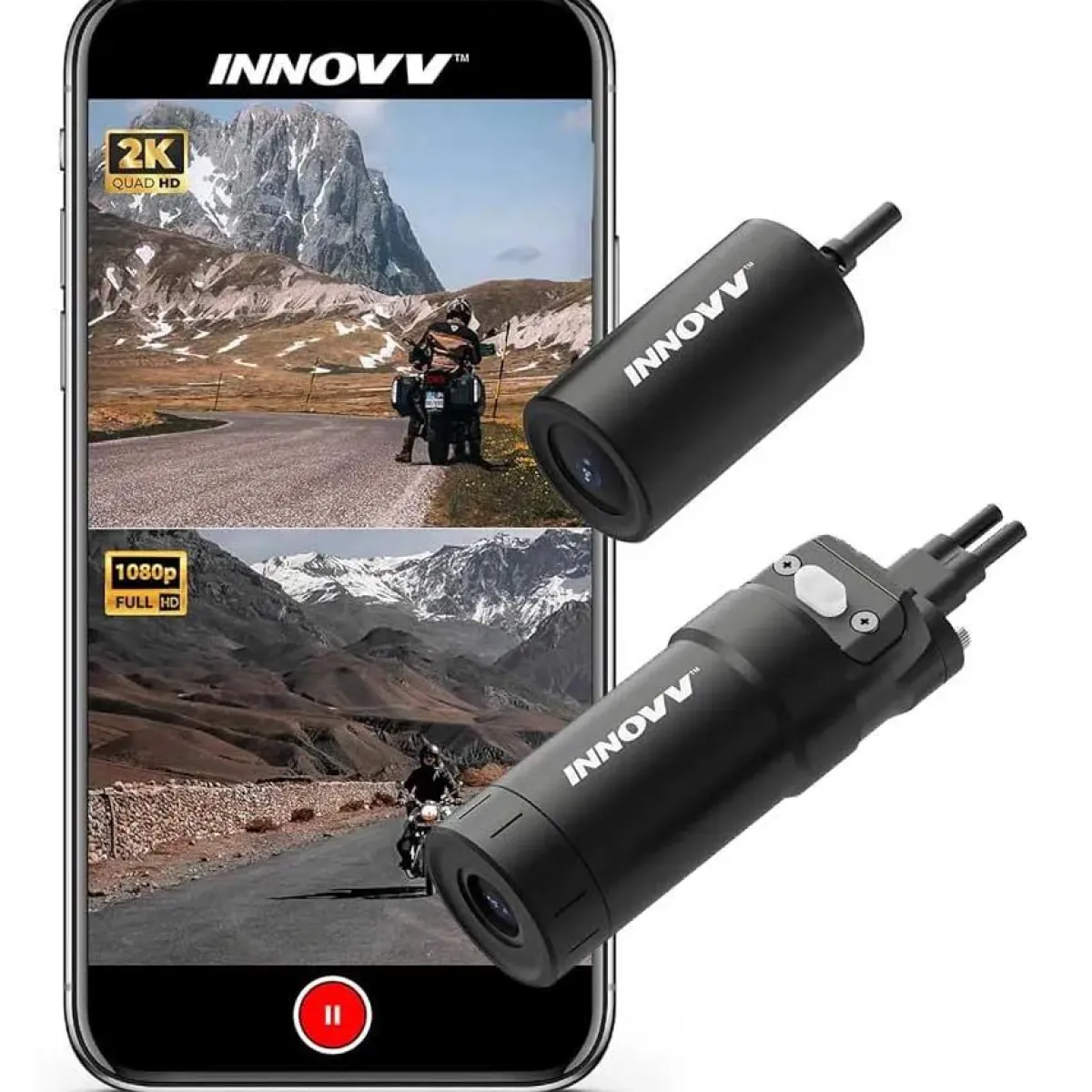 Best K6 Motor 2CH Dual Wifi 2K dashcam Dashcams