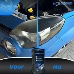 New Koplamp Polijst Set - Restauratie Kit - 16 Delig Auto Polijsten