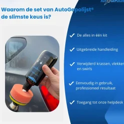 New Krasverwijderaar Pro Set - Polijstset - 10 Delig Auto Polijsten