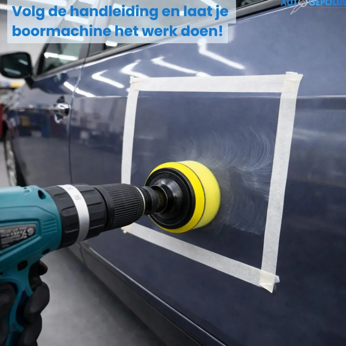 New Krasverwijderaar Pro Set - Polijstset - 10 Delig Auto Polijsten