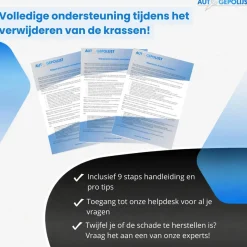 New Krasverwijderaar Pro Set - Polijstset - 10 Delig Auto Polijsten