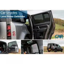 Discount Land Rover Defender D110 5 deurs 2020 - Zonneschermen - Autozonneschermen