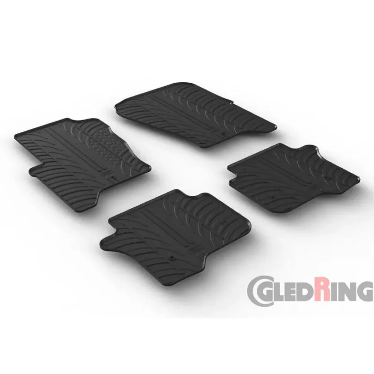 Outlet Landrover Discovery 4 2009-2017 - Rubbermatten Automatten
