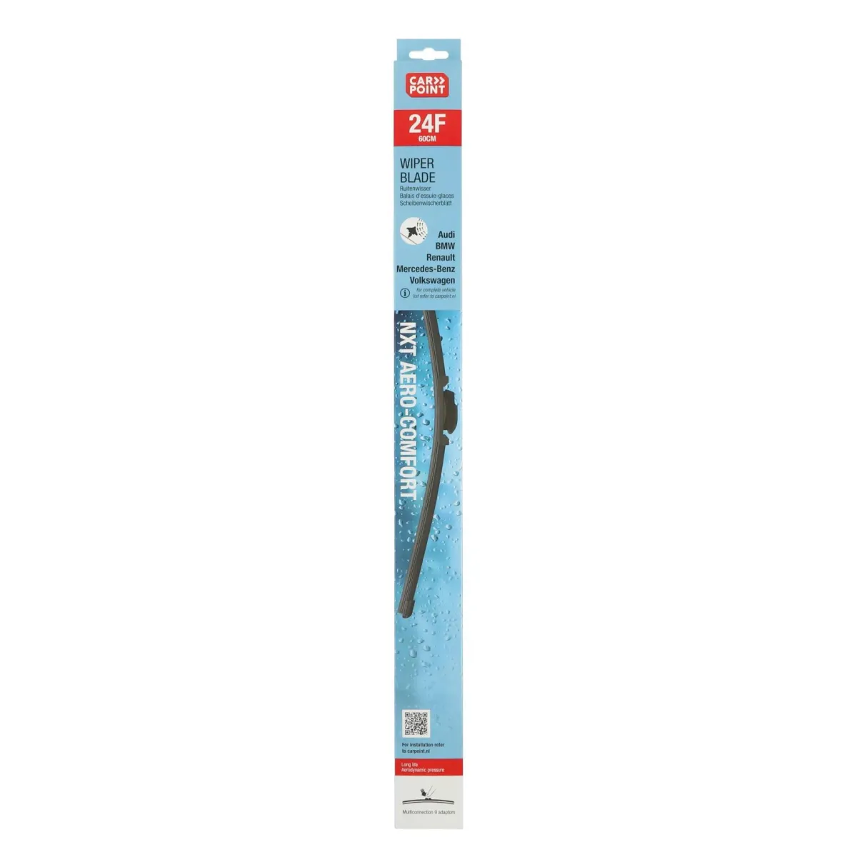 Best Long Life aerodynamische ruitenwisser 60 cm Ruiten & Toebehoren