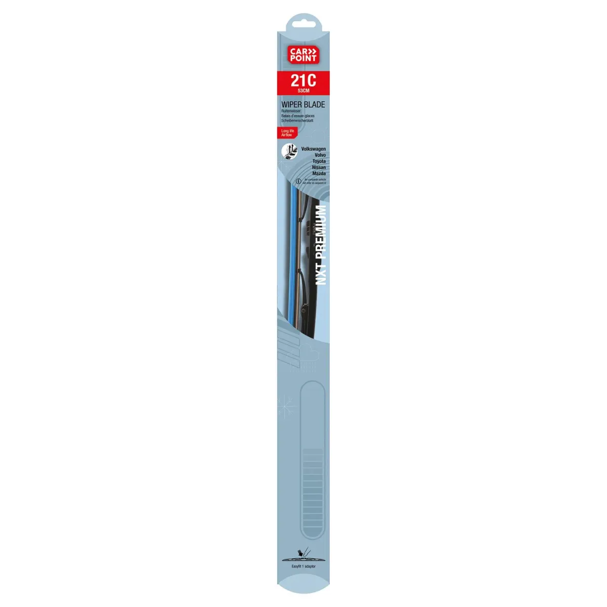 Clearance Long Life ruitenwisser 53cm 100% natuurrubber Ruiten & Toebehoren
