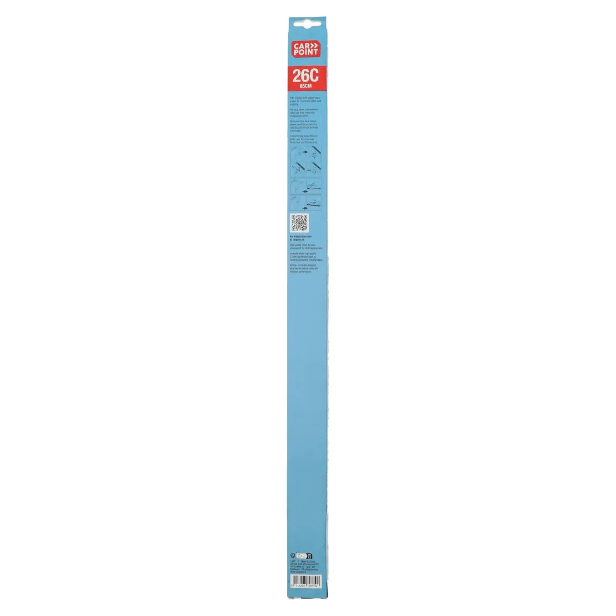 New Long Life ruitenwisser 65cm - 100% natuurrubber Ruiten & Toebehoren