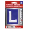 L-sticker voor lesmotor 5x7 cm Markeringsborden & -Signalen