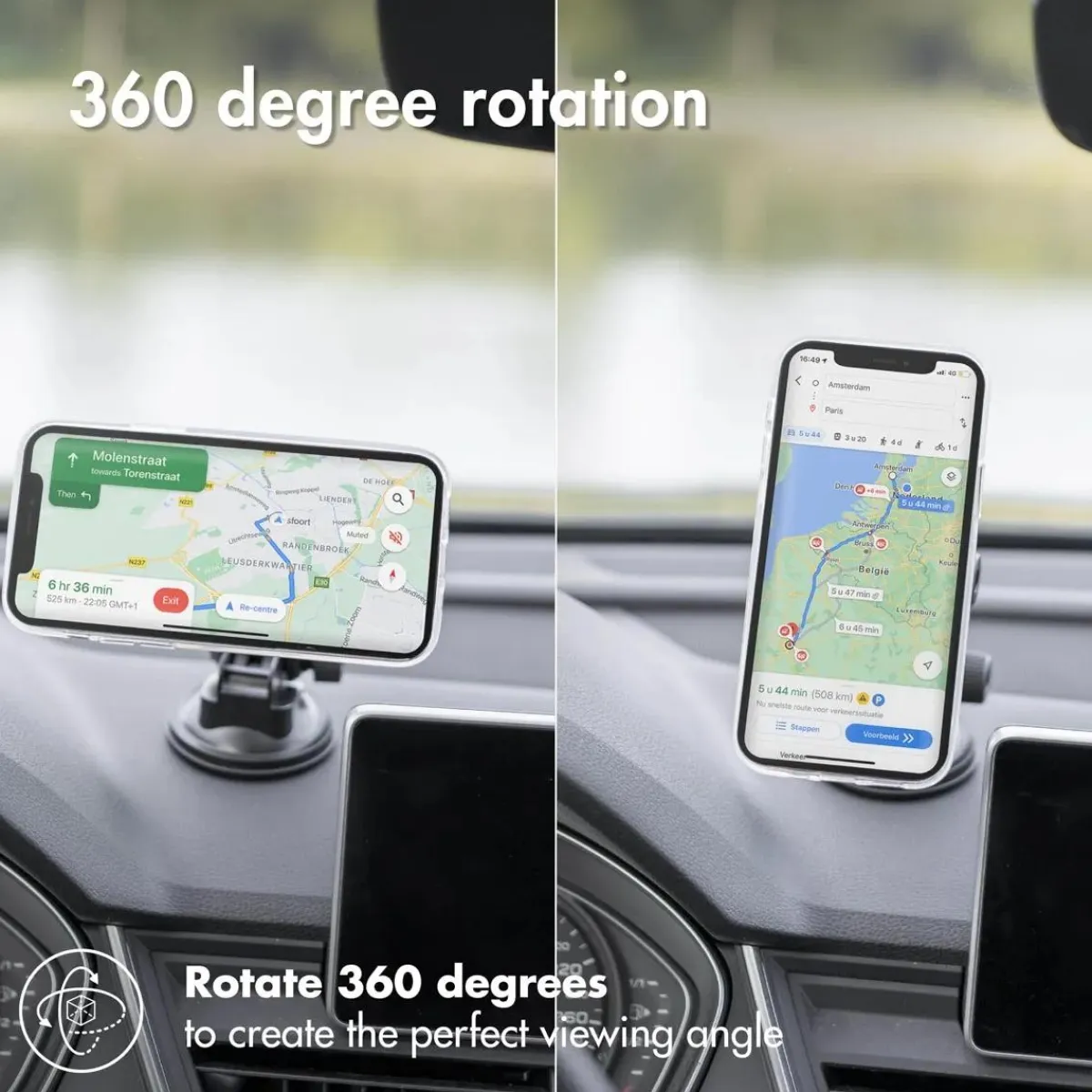 MagSafe Autohouder - Dashboard Telefoon & Tablethouders
