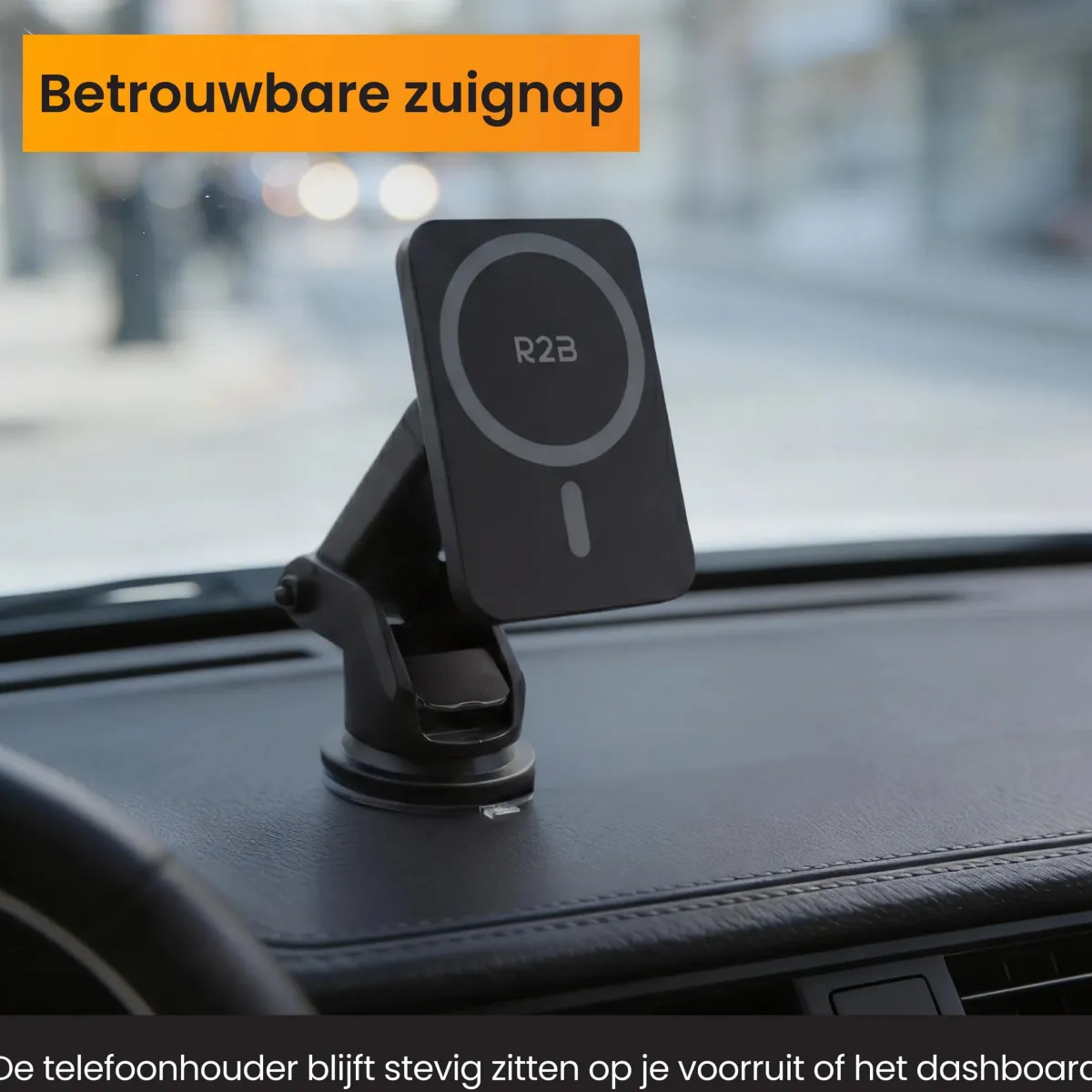 MagSafe Autohouder met Draadloos Opladen Telefoon & Tablethouders
