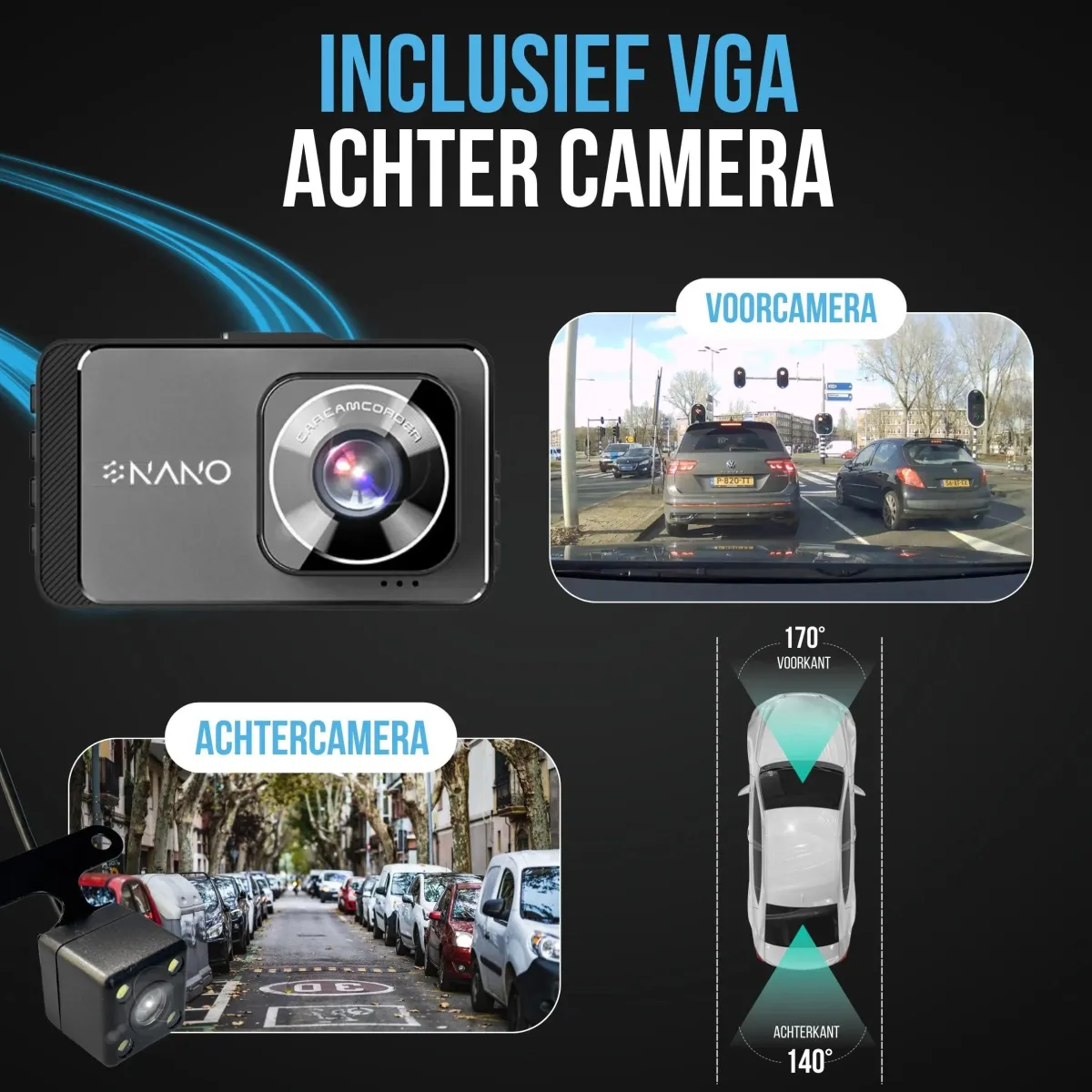 Best M19 2CH Dual Full HD 32gb dashcam Dashcams