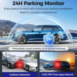 Sale M360 2CH 4K Wifi GPS 64gb dashcam Dashcams