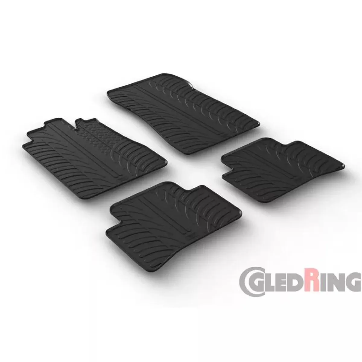 Best Mercedes C-Klasse W202 1993-2000 - Rubbermatten Automatten