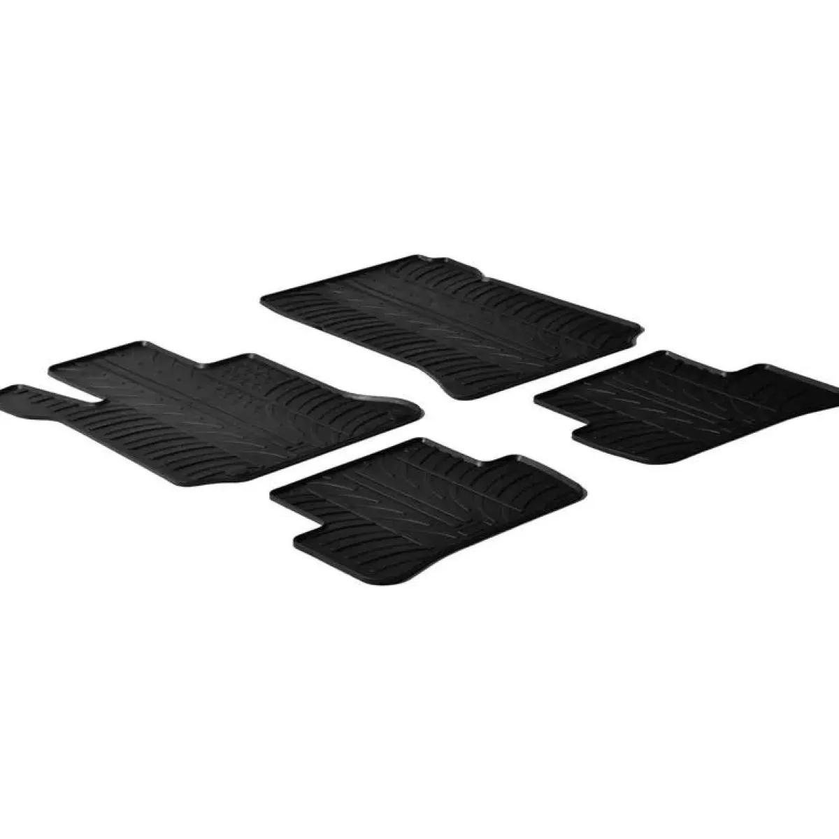 Clearance Mercedes C-Klasse W204 2007-2013 - Rubbermatten Automatten