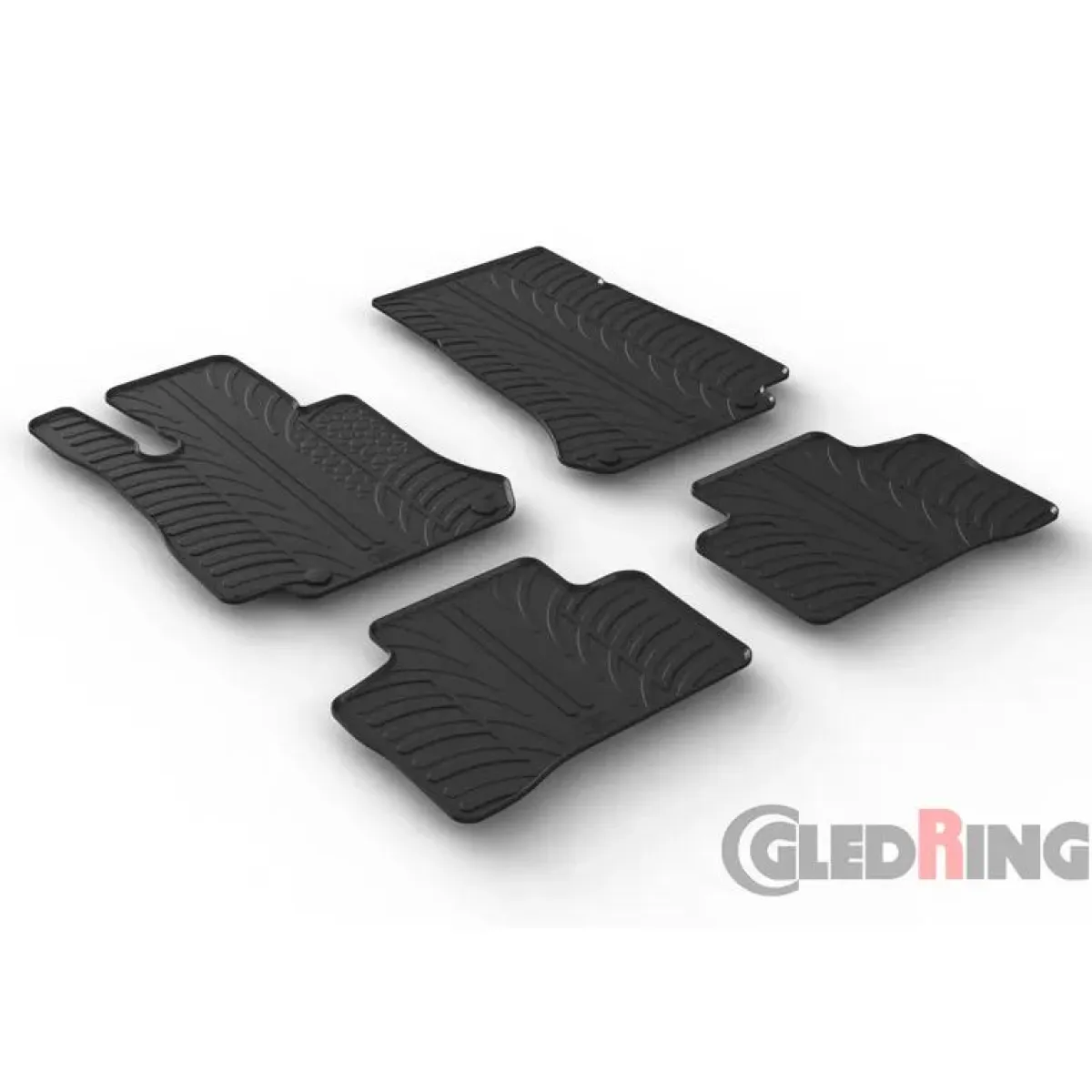 Hot Mercedes GLC X253 2015-2022 & GLC Coupe C253 2016-2022 - Rubbermatten Automatten