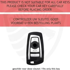Hot Metalen Sleutelhoesje voor Bmw grijs A4 Autosleutelhoesjes