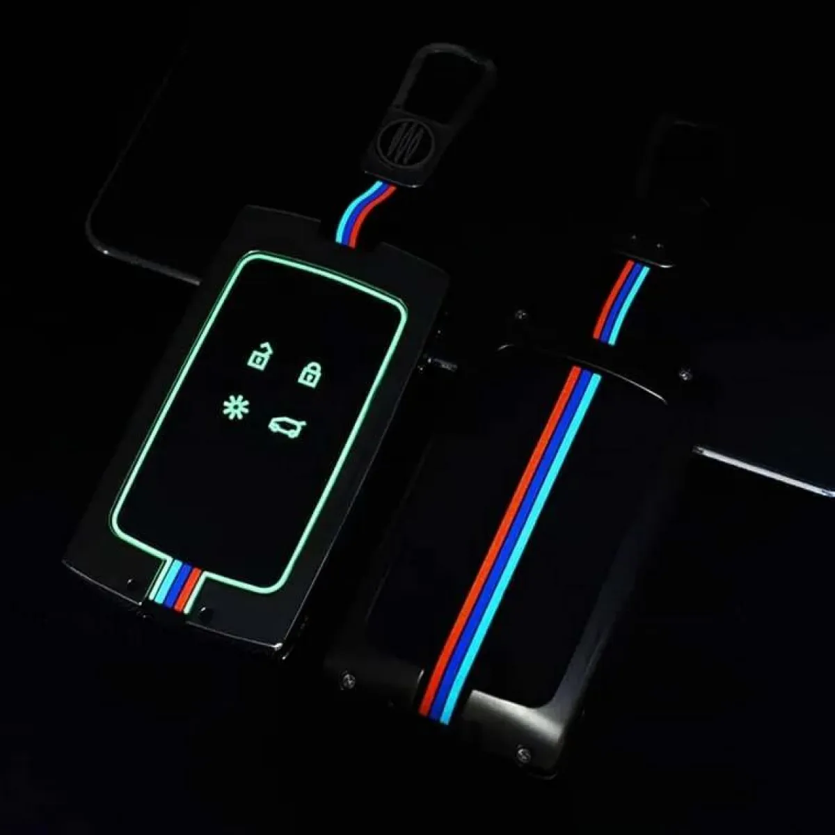 Online Metalen Sleutelhoesje voor Dacia grijs B Autosleutelhoesjes
