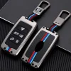 New Metalen Sleutelhoesje voor Landrover grijs B5 Autosleutelhoesjes