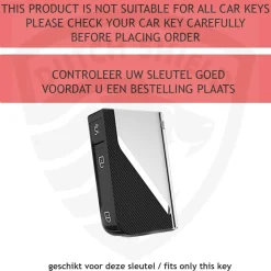 New Metalen Sleutelhoesje voor Lync & Co grijs 01 Autosleutelhoesjes