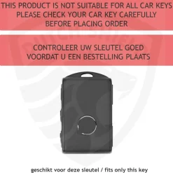 Outlet Metalen Sleutelhoesje voor Volvo Autosleutelhoesjes