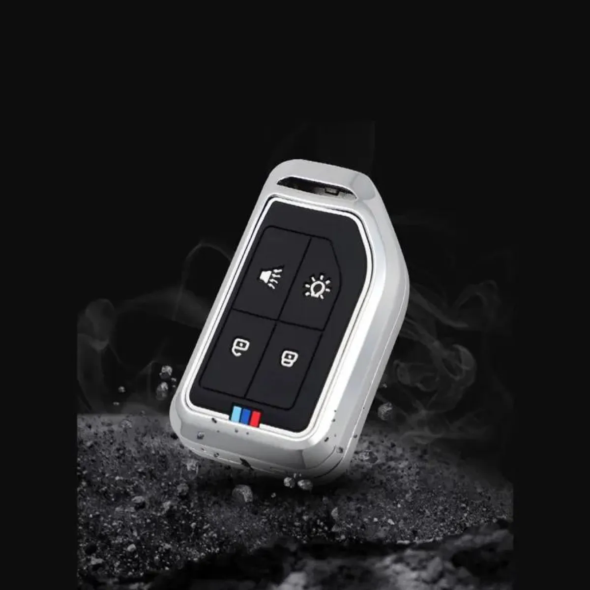 Outlet Metalen Sleutelhoesje voor Volvo Truck - 4 knoppen Autosleutelhoesjes