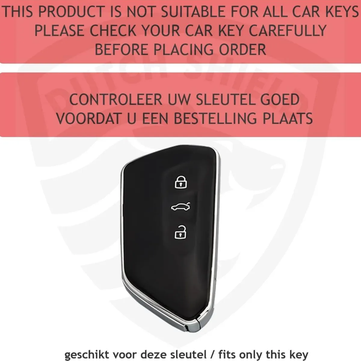 Hot Metalen Sleutelhoesje VW - Skoda - Seat - Cupra G3 Autosleutelhoesjes