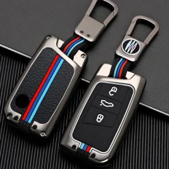 Metalen Sleutelhoesje VW - Skoda - Seat - Cupra D3 Autosleutelhoesjes