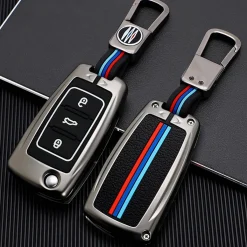 Best Metalen Sleutelhoesje VW - Skoda - Seat - Cupra A3 Autosleutelhoesjes
