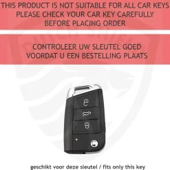 Discount Metalen Sleutelhoesje VW - Skoda - Seat - Cupra B3 Autosleutelhoesjes