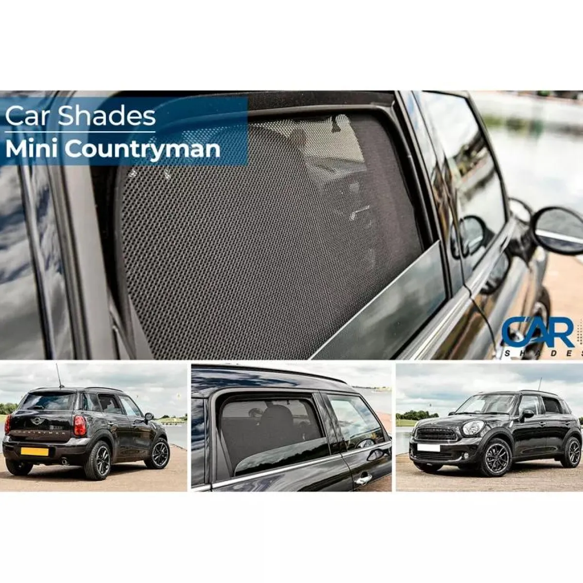Sale Mini Countryman R60 5 deurs 2010-2016 - Zonneschermen achterportieren Autozonneschermen