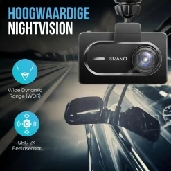 Clearance M27 2K QuadHD Wifi GPS 32gb dashcam Dashcams