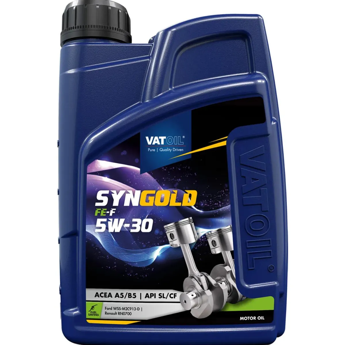 Motorolie SynGold FE-F 5W-30 1 Liter Oliën & Vloeistoffen