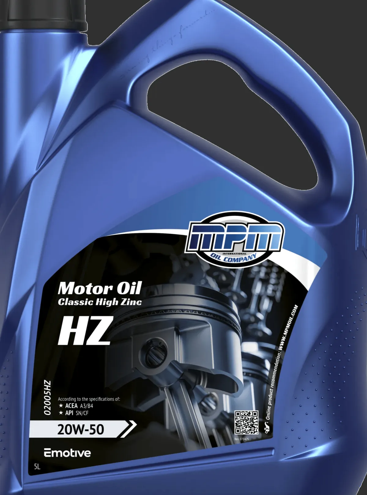 Best Motorolie 20w50 classic high zinc | 5 liter Oliën & Vloeistoffen