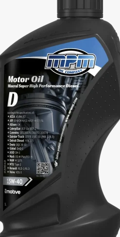 Sale Motorolie 15w40 diesel super high performance Oliën & Vloeistoffen