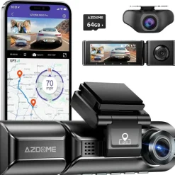 New M770 Pro 3CH 4K Wifi GPS 64gb dashcam Dashcams
