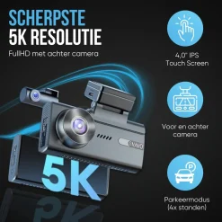 M93 Pro 5K Touch Wifi GPS 64gb dashcam Dashcams