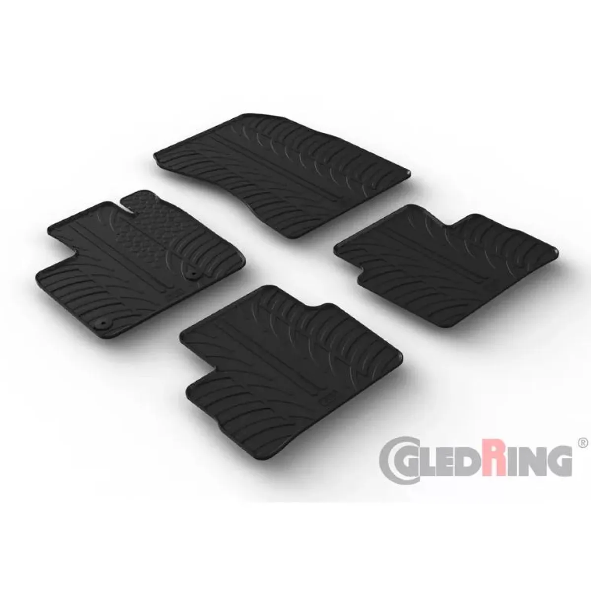 Nissan Qashqai III (J12) 2021 - Rubbermatten Automatten