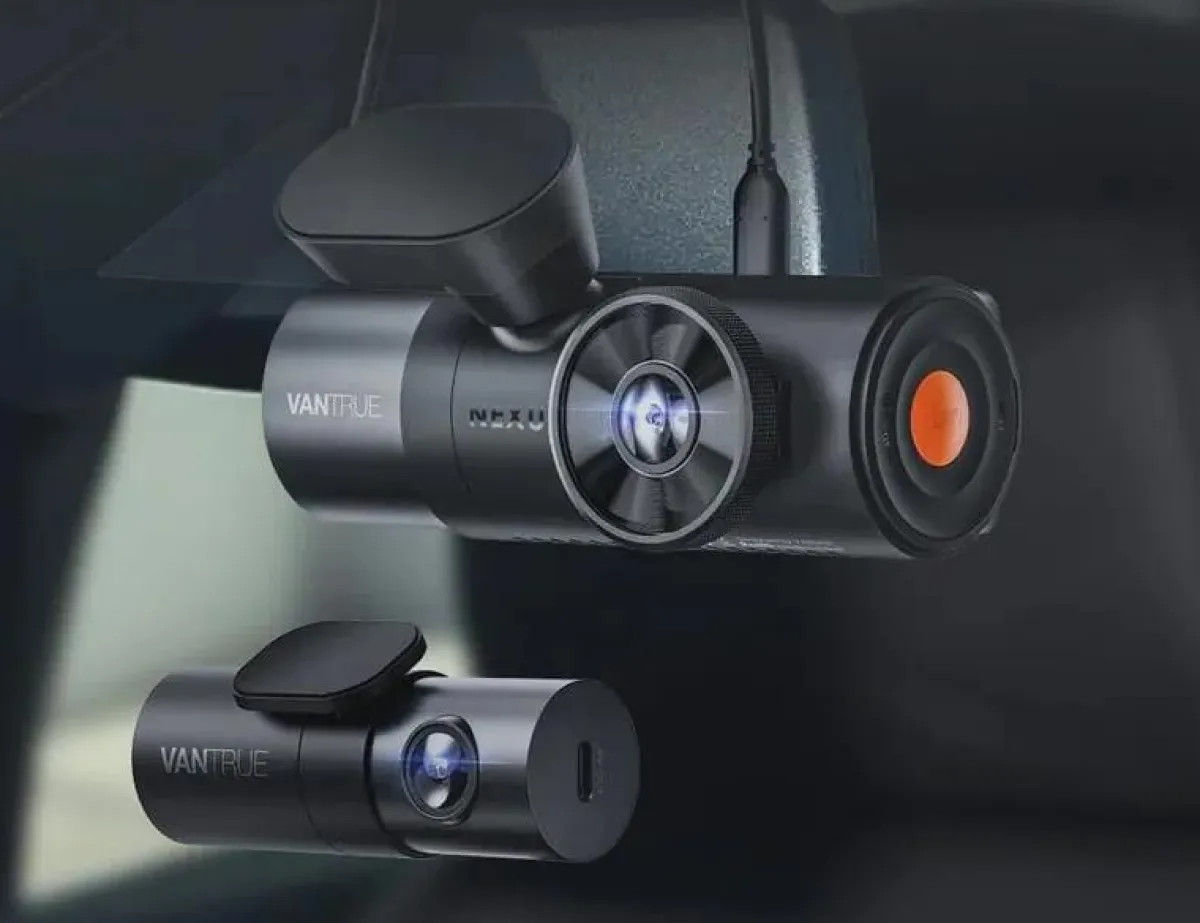 N5 2K QuadHD 4CH Wifi GPS 360 graden dashcam Dashcams