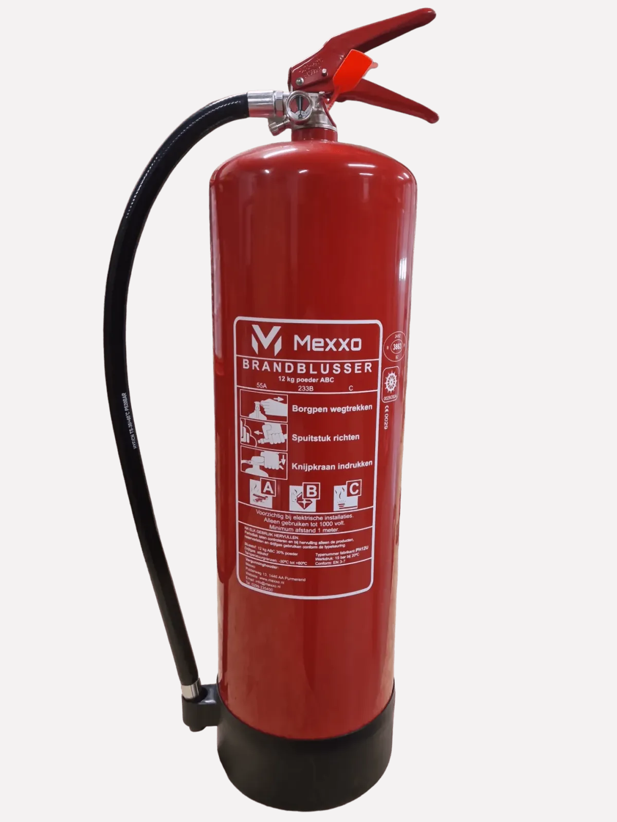 New Poederblusser 12 KG ABC Griekenland|Turkije