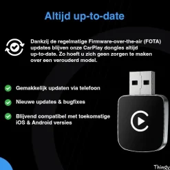 Sale Premium 2-in-1 CarPlay & Android Auto Dongle Draadloze Ontvangers