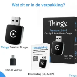 Sale Premium 2-in-1 CarPlay & Android Auto Dongle Draadloze Ontvangers