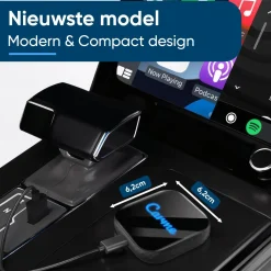 Outlet Premium 2-in-1 CarPlay & Android Auto Dongle Draadloze Ontvangers