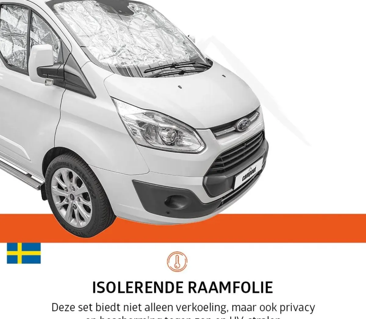 Raamisolatie Ford Transit Custom 2013 Antivries Dekens